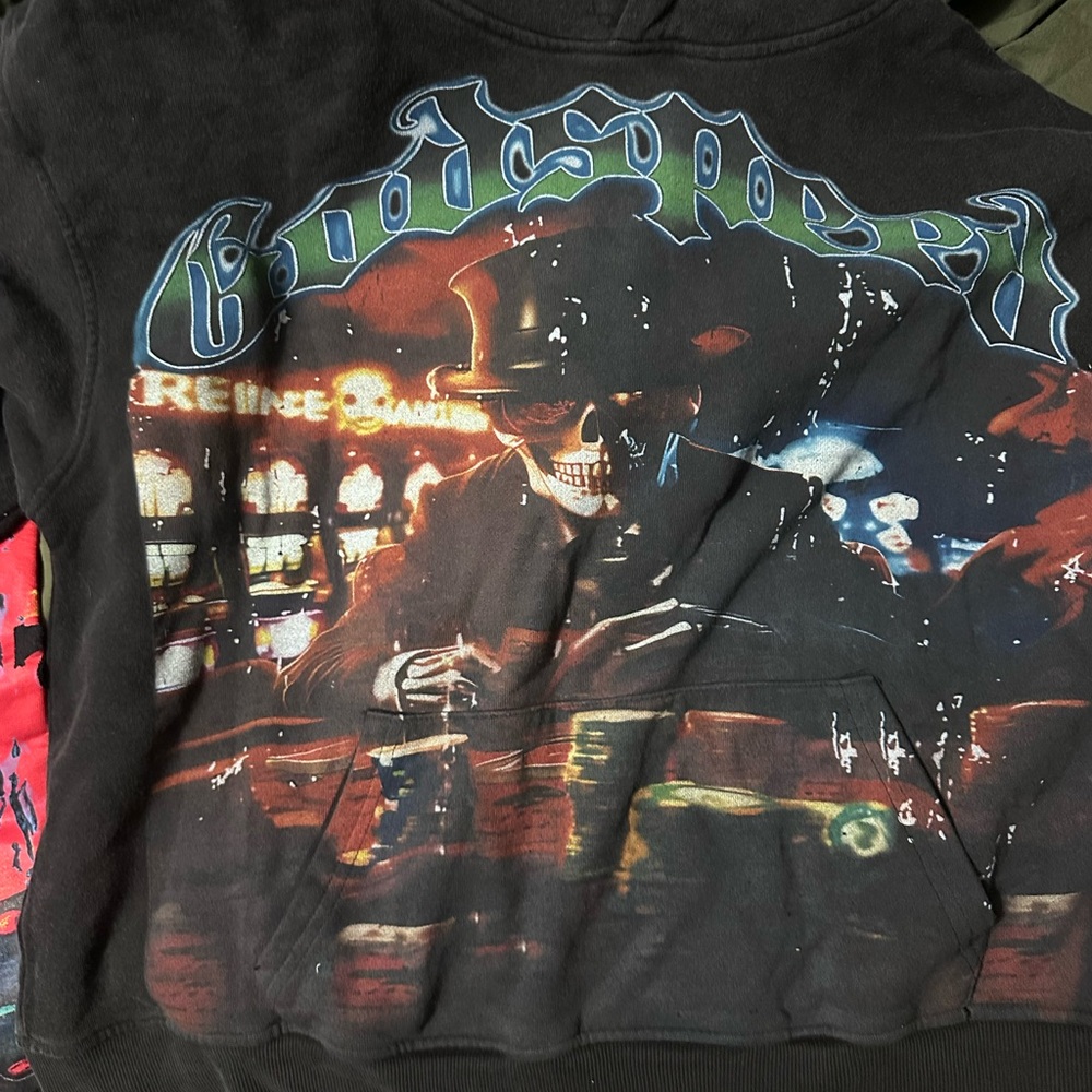 Godspeed Black Graphic Crewneck Sweater